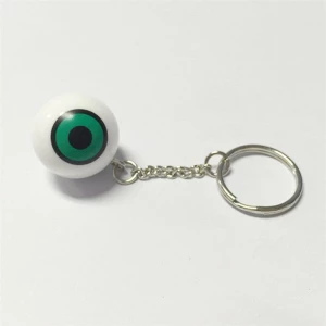 Decoration Gift Car Keychains 27MM Resin Key Chain