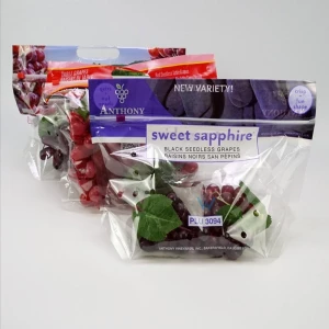 Custom Fruit and produce punched air permeable bags