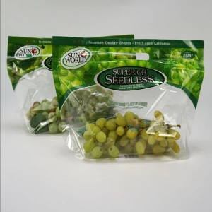 Custom Fruit and produce punched air permeable bags