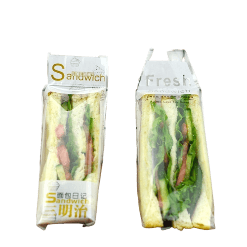 Custom Plastic bag for Sandwich bags Rice ball bags