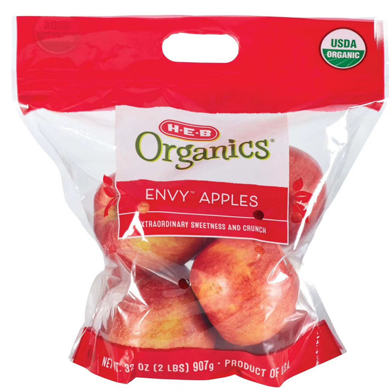 Custom Fruit and produce punched air permeable bags