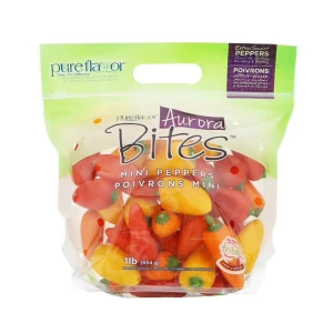 Custom Fruit and produce punched air permeable bags