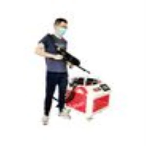 Rust Removal 1064nm Laser Cleaning Machine On Large Automotive Chassis