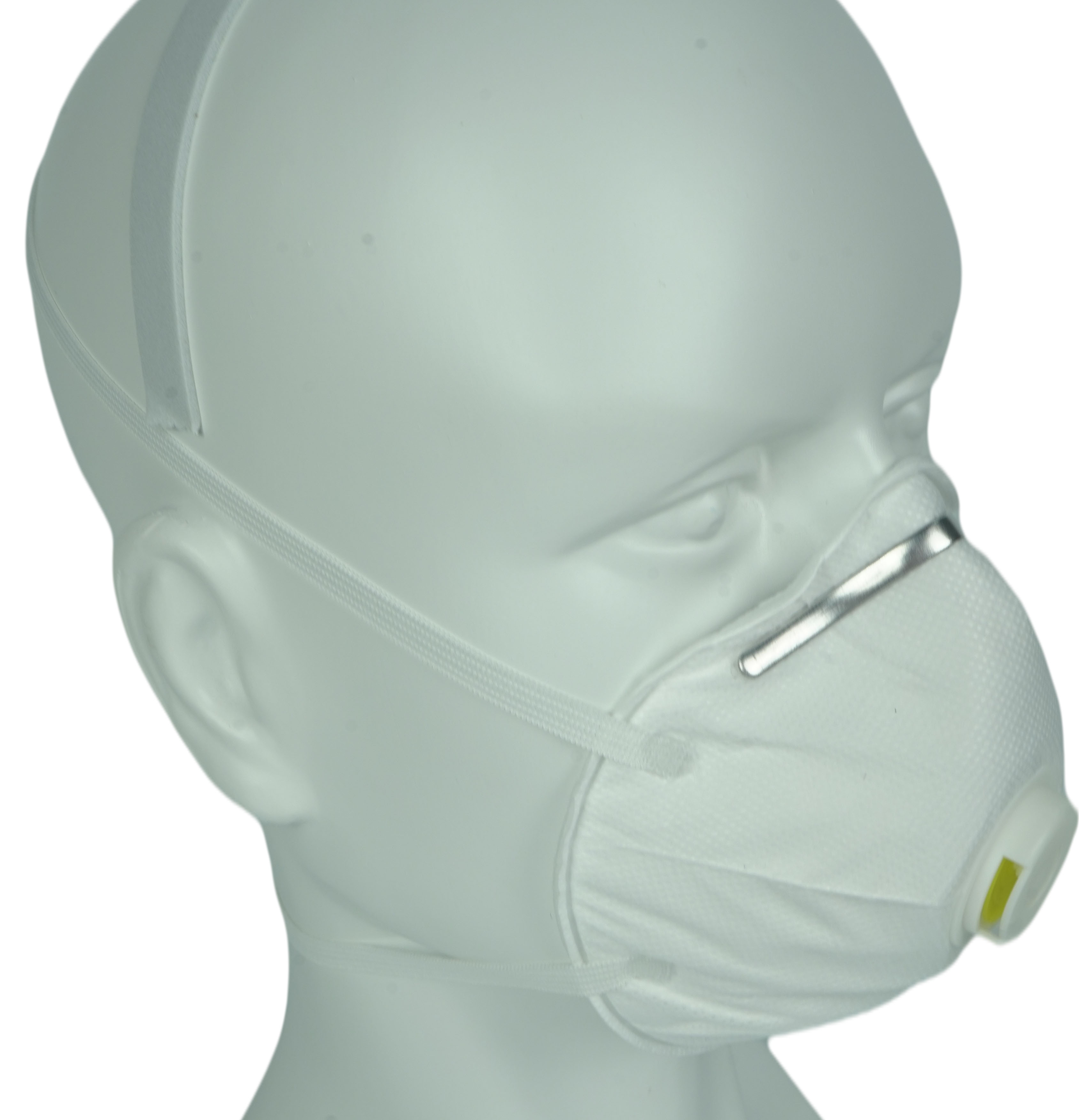 Cup type non-medical protective mask with valve