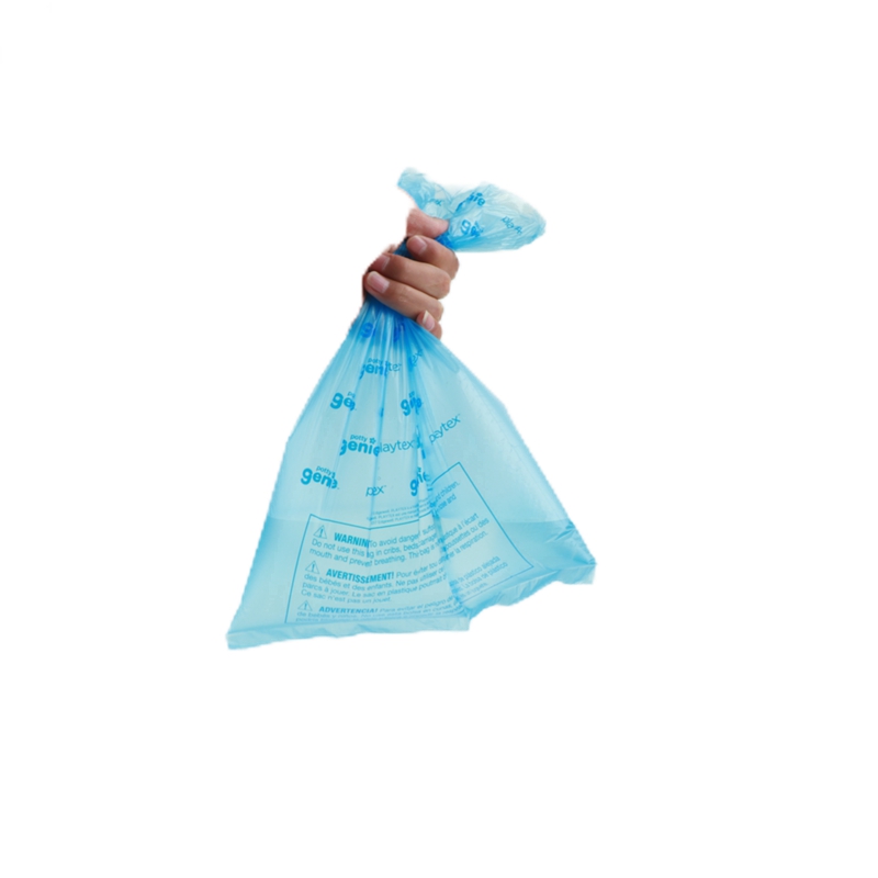 Blue Flat Pet Litter Bag