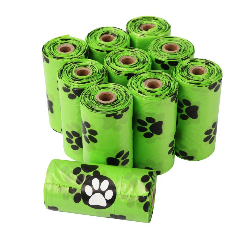 Green Biodegradable Dog Litter Bag