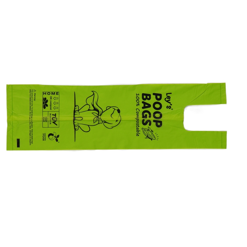 Green Vest Series Biodegradable Dog Bag