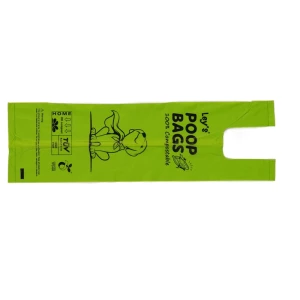 Green Vest Series Biodegradable Dog Bag