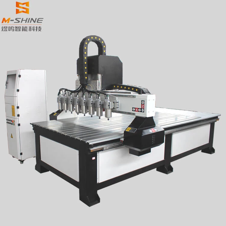 1325-8 cnc routers wood engraving machine cnc router wood 8 heads