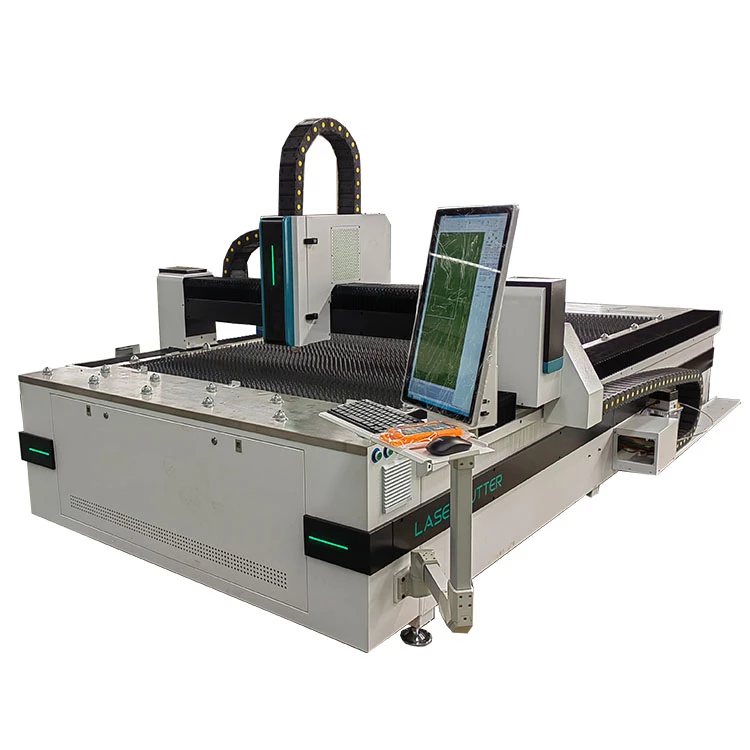 Machine de coupe laser à fibres métalliques