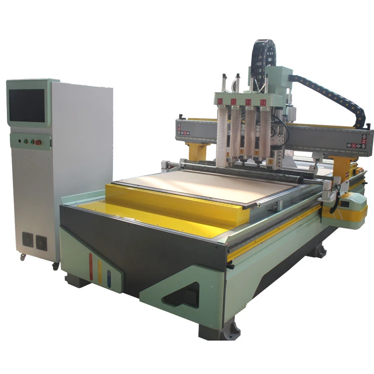 What are the advantages of CNC cutting machines compared to panel saws?