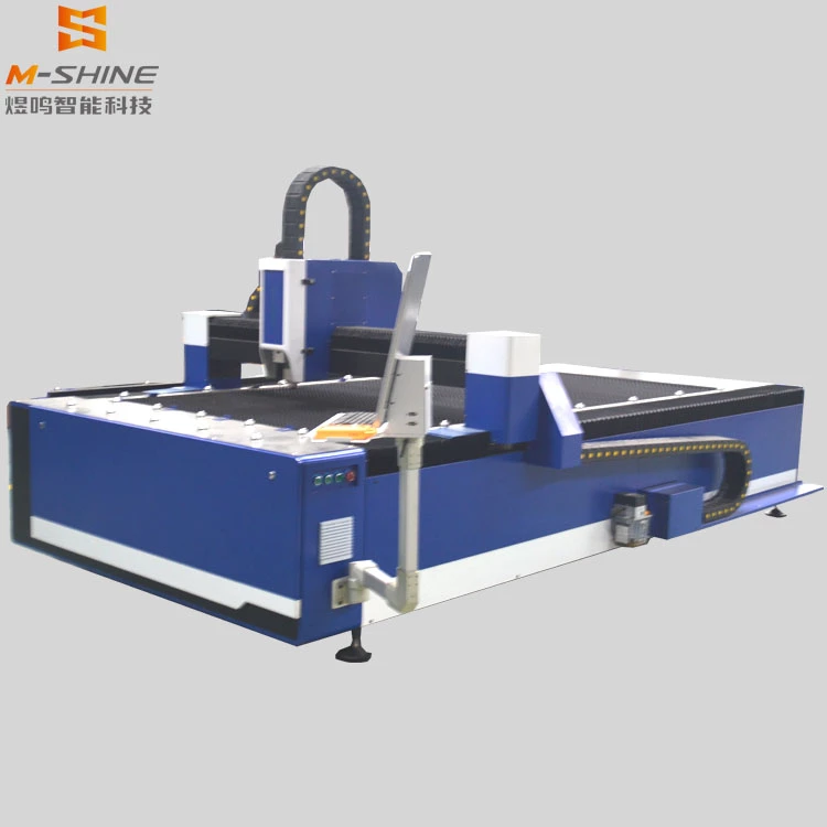 Une nouvelle machine de coupe laser à fibres minces en acier inoxydable à faible coût CNC m1325 mach