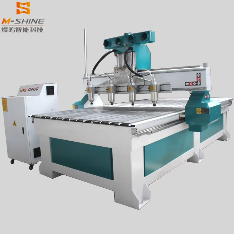 china wood cnc router1325-4 wood 3d cnc router