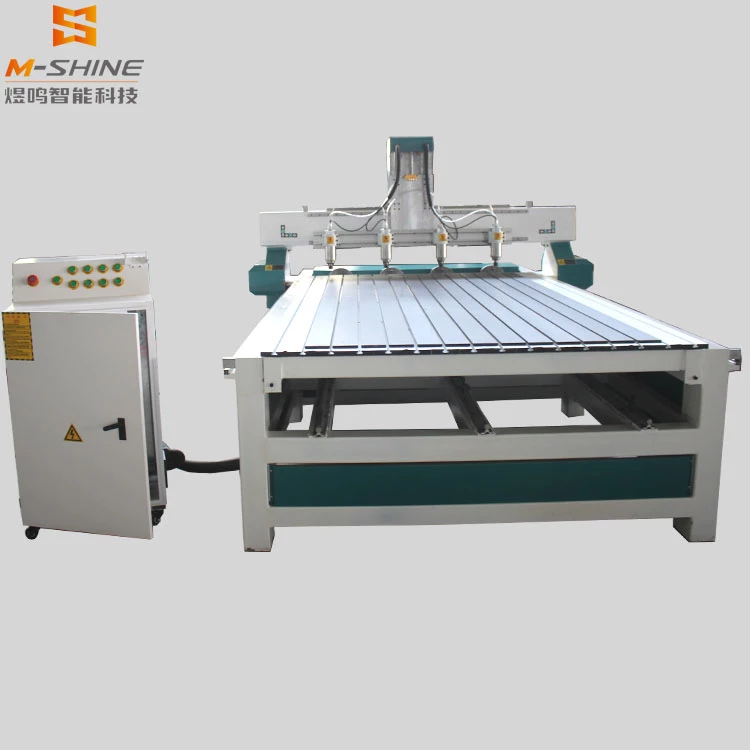 4 axis 1325 4*8ft cnc router atc automatic 3d wood
