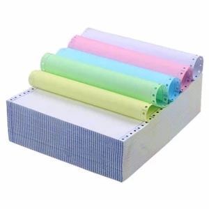 Carbonless Paper/50g 55g 60g/Pink Blue White Yellow Green/CF CB CFB/NCP Paper/