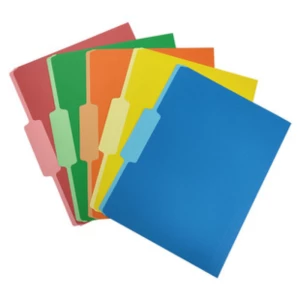 Manila folder color US size 1/3cut three level label/100 pieces/box spot