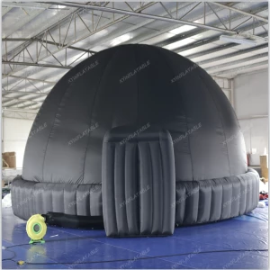 Portable inflatable planetarium tent inflatable dome projection tent for 360 projection