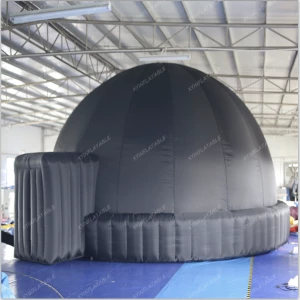 Portable inflatable planetarium tent inflatable dome projection tent for 360 projection