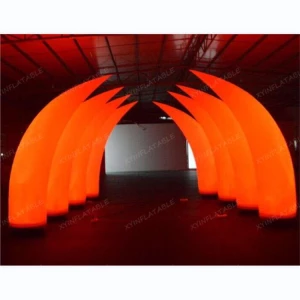 Ivory shape inflatable lighting cone for advertising