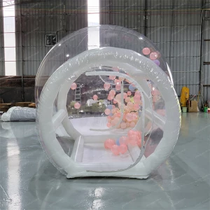 Advertising inflatable balloon artist transparent dome bubble house balloon tent