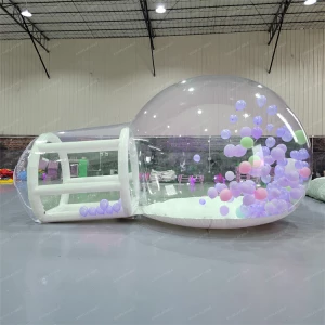 Advertising inflatable balloon artist transparent dome bubble house balloon tent