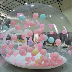 Advertising inflatable balloon artist transparent dome bubble house balloon tent