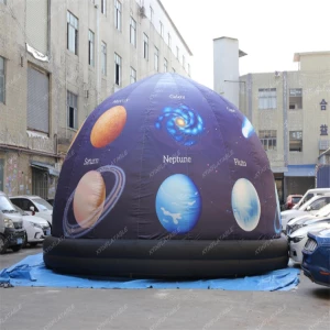 Digital Inflatable Planetarium Projector mobile Planetarium School Astronomy Projection Tent Dome