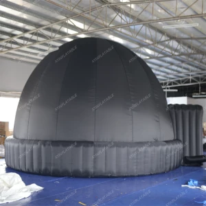 Portable inflatable planetarium tent inflatable dome projection tent for 360 projection