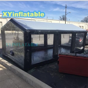 Customized inflatable car garage tent portable clear carport for truck