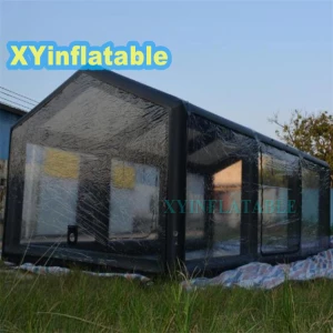 Customized inflatable car garage tent portable clear carport for truck