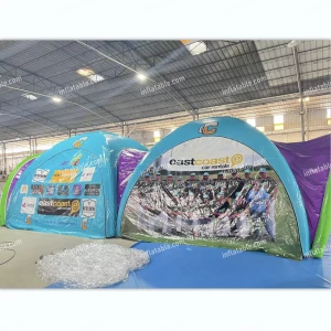 Customized Event Tents Outdoor Air Marquee Advertising Promotional Inflatable Gazebo Canopy Air Tent