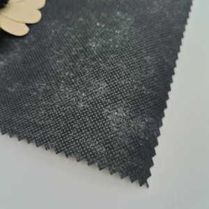 QY-2186 100%PP Polypropylene non woven 3in1 Thermal-Bonded compounded fabric for inside shoes bags sofa lining