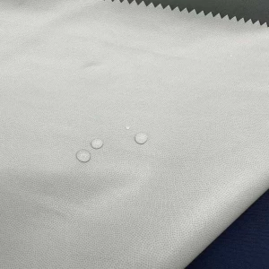 QY-2181  Polyester high elastic TPU film compound  thin fabric with high waterproof water resistant breathable for outdoor jackets