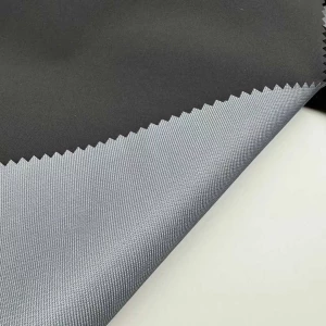 QY-2185  Polyester high elastic tricot TPU film 3in1 compound fabric with high waterproof water resistant breathable for outdoor jackets