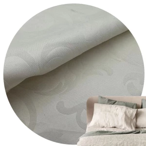 QY-2125 96-114”230-290cm width Embossed printed brushed soft microfiber peach skin cloth for home textile duvet cover QUILT fabric