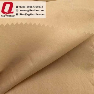 QY-2124 Poly 100% 170T/190T/210T/300T taffeta pigment plain dyed gauzy thin fabric for lining jacket bags