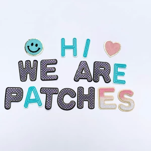 Clothes Accessories Embroidery Patches For Clothing Garment Logo