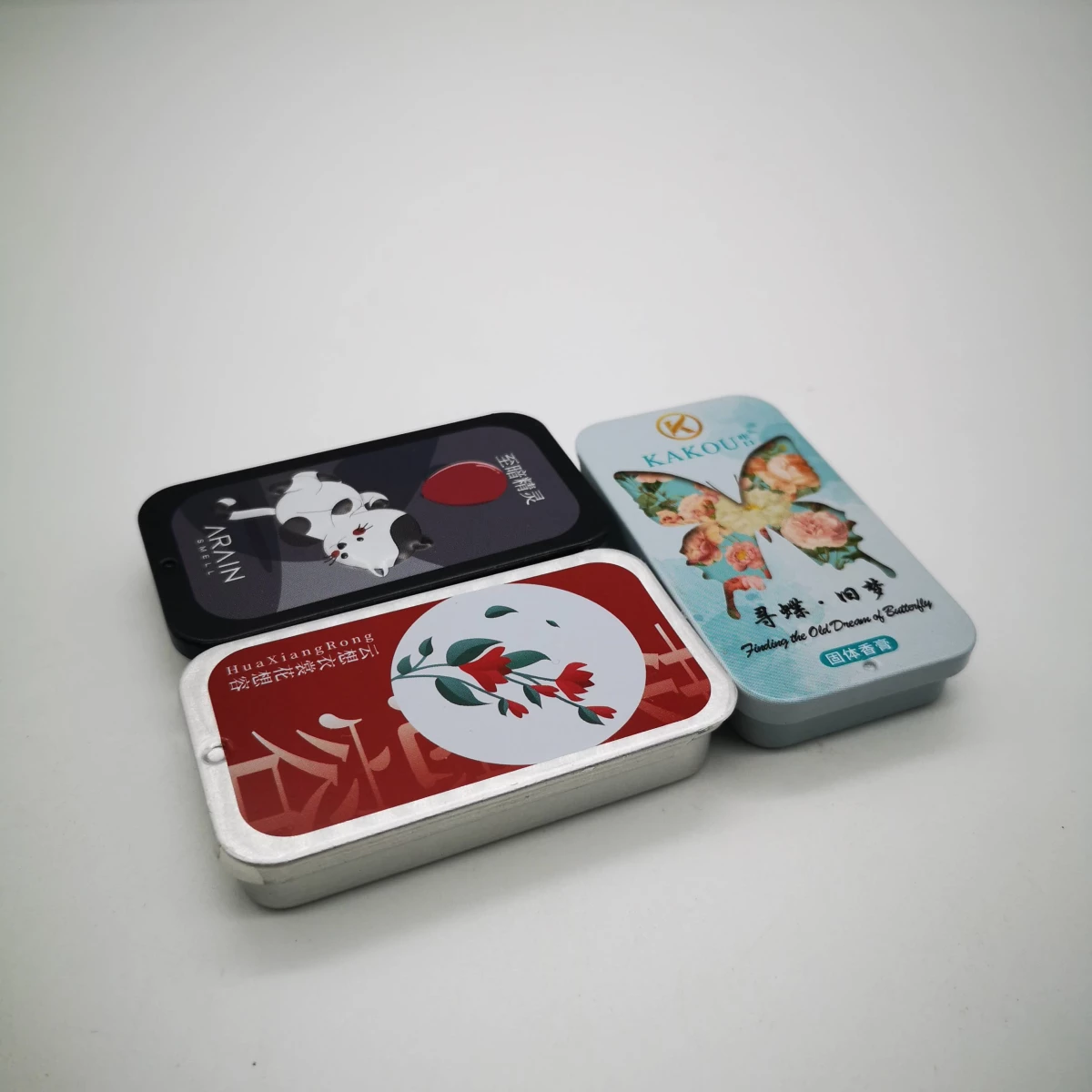 China RG057 hand cream slide tin box Manufacturers, Factory - Buy RG057 hand cream slide tin box at Good Price - Haohang
