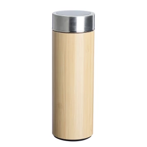 Bamboo vacuum flask