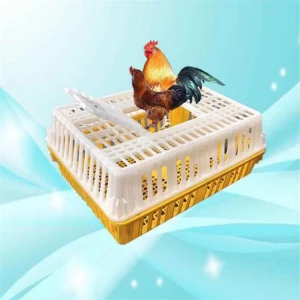 High Quality Plastic Transport Bird Cages for Live Chickens Plastic Chicken Transport Cage Crates Poultry Transport Box