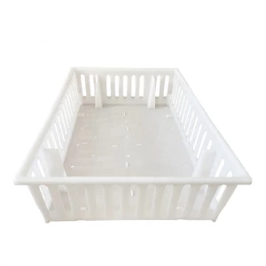 Poultry Transportation Equipment Plastic Baby Chick Crate Chicken Cage Basket For Sale