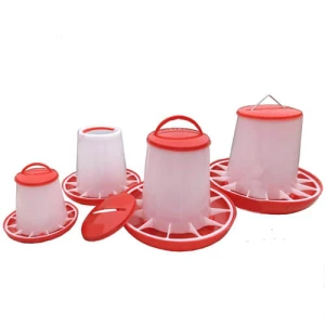 Wholesale Poultry Feeder Pan Bucket Water Drinker Farm Equipment Auto Chicken Feeder