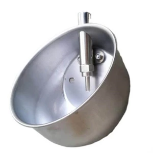 Animal Farm Equipment Stainless Steel Water Trough Pig Water Oval Bowl Livestock Water Drinking Bowl