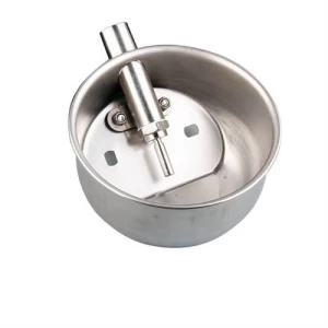 Animal Farm Equipment Stainless Steel Water Trough Pig Water Oval Bowl Livestock Water Drinking Bowl