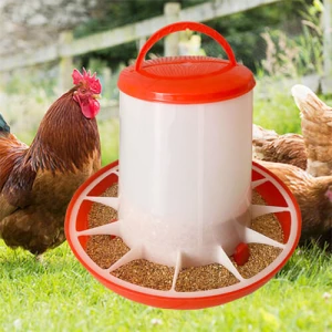 Wholesale Poultry Feeder Pan Bucket Water Drinker Farm Equipment Auto Chicken Feeder