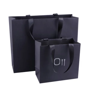 Black Paper Bags