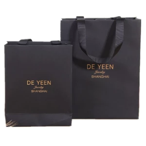 Black Paper Bags