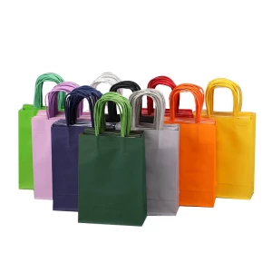 Colored Kraft Paper Bags