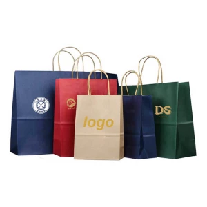 Colored Kraft Paper Bags