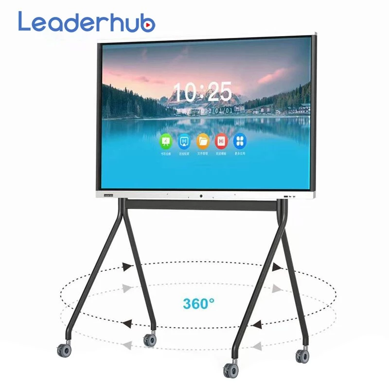 Leaderhub L75S  4k Monitor Ultra Wide Tv Smart Board Touch Screen Monitor Interactive Whiteboard